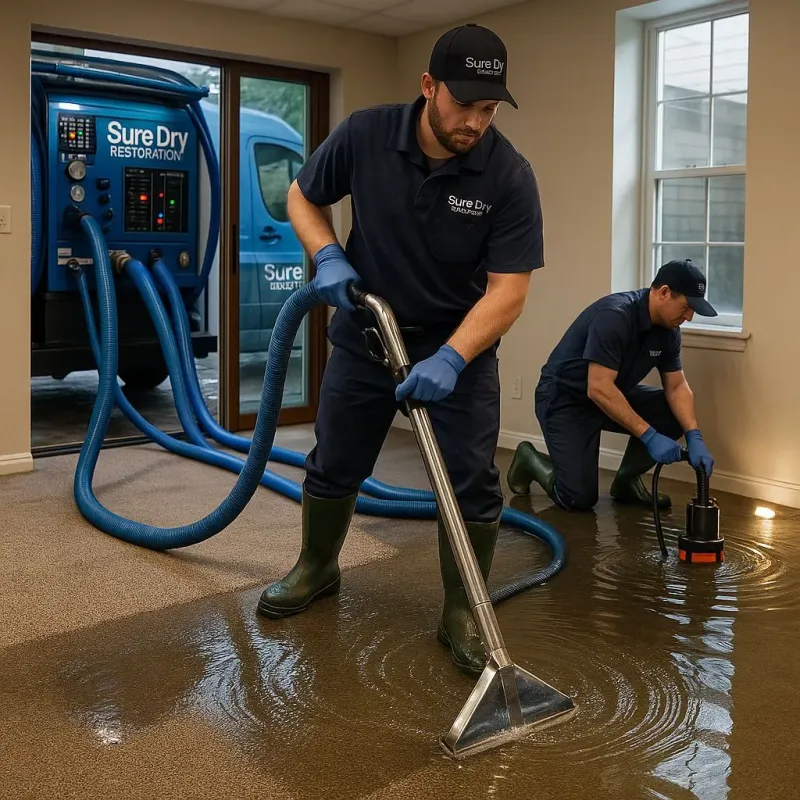 Water Extraction and Removal process in South Floral Park, NY